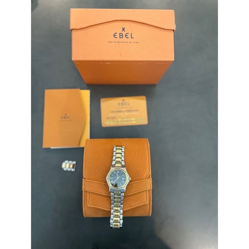 Ebel Men’s Stainless Steel and Gold Watch